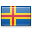 Aland Islands flag