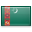 Turkmenistan flag