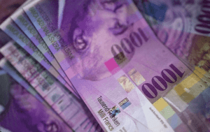 Trading on USD/CHF currency pair