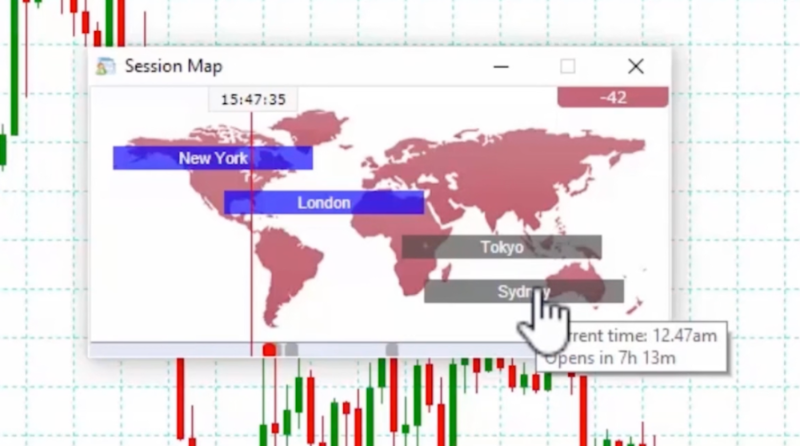 MT4 session map tool at OANDA