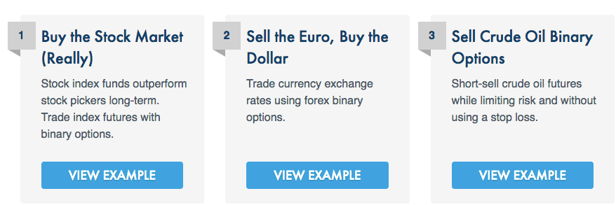 Types of Binary Bets – Ladder