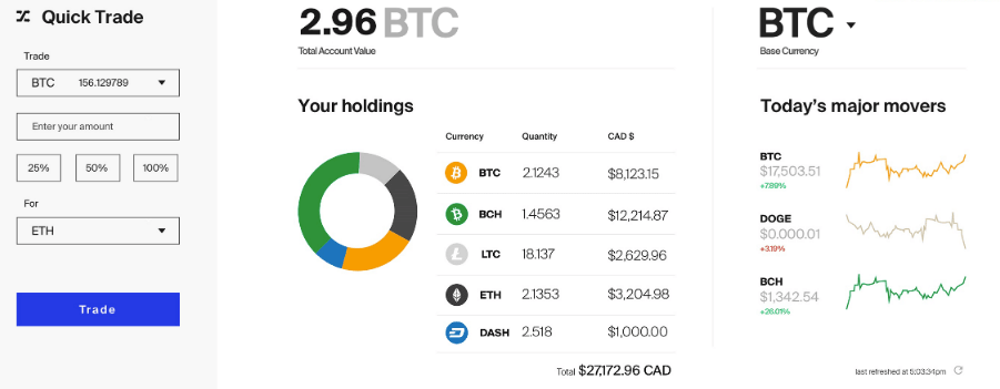 coinsquare trading platform