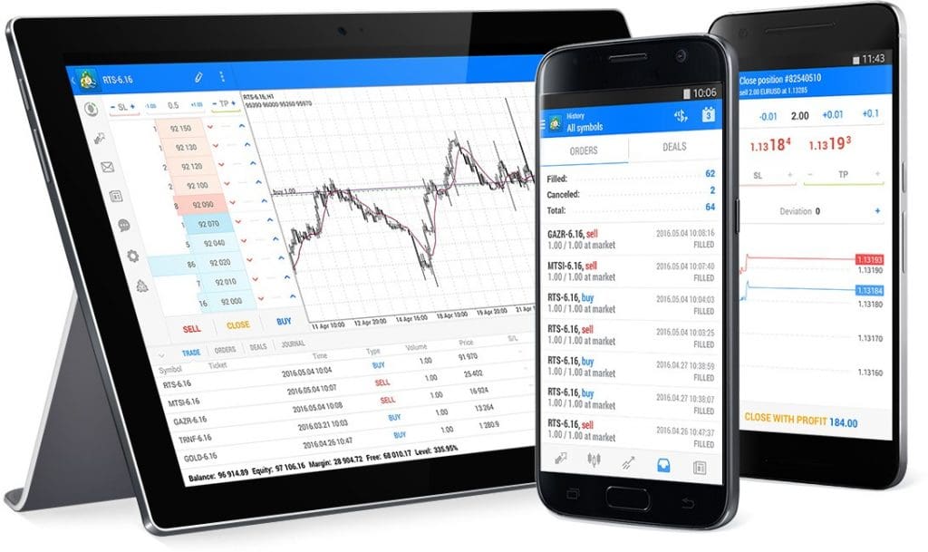 Land FX mobile trading