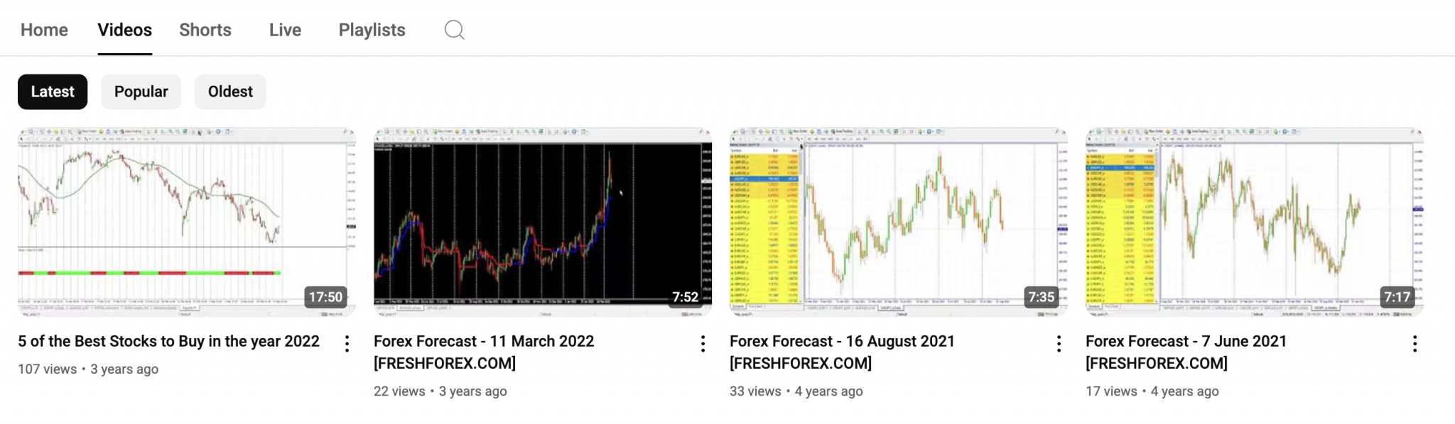 Educational webinars at FreshForex