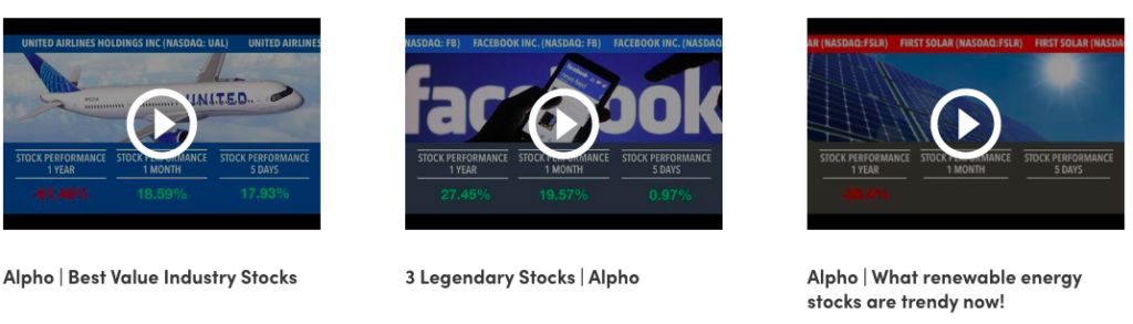 Alpho trading news