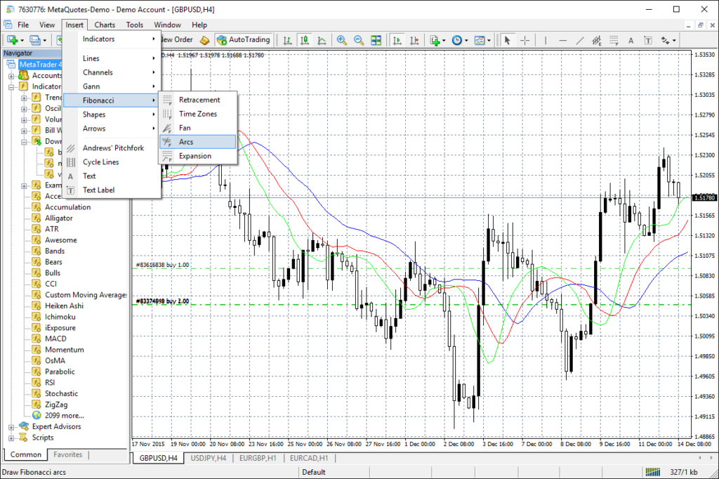 BlackBull Markets MetaTrader 4 trading platform