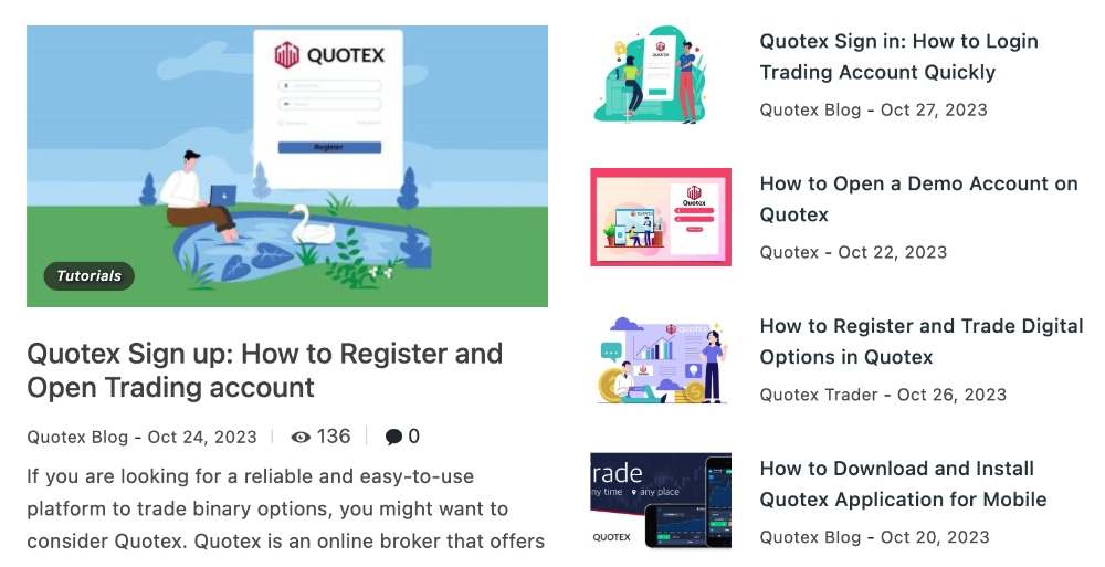 Guides from the Quotex Blog