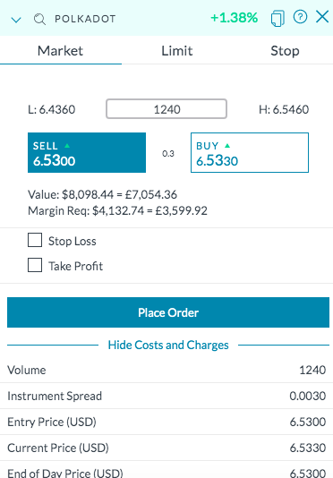 Trade.com How To Place A Trade