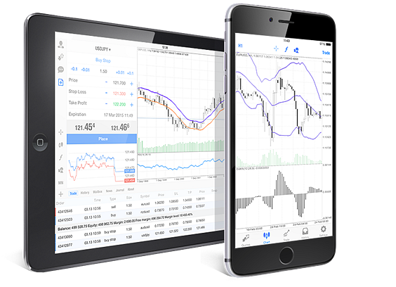 TMS Brokers MetaTrader 5 mobile