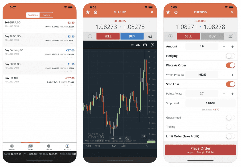 Trade Nation Mobile App