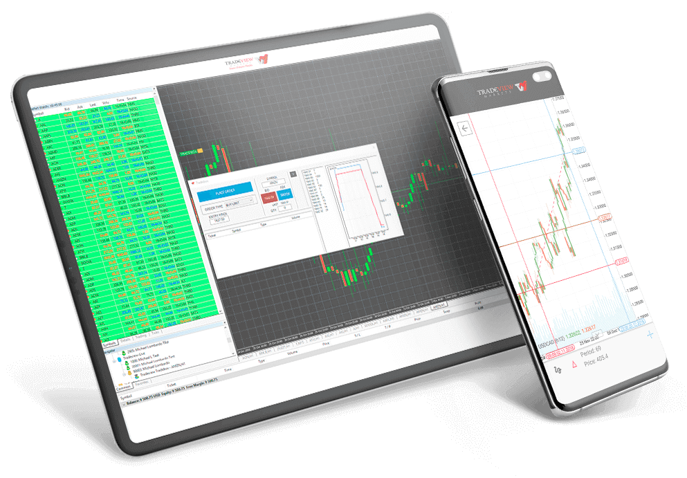 Tradeview mobile app platform