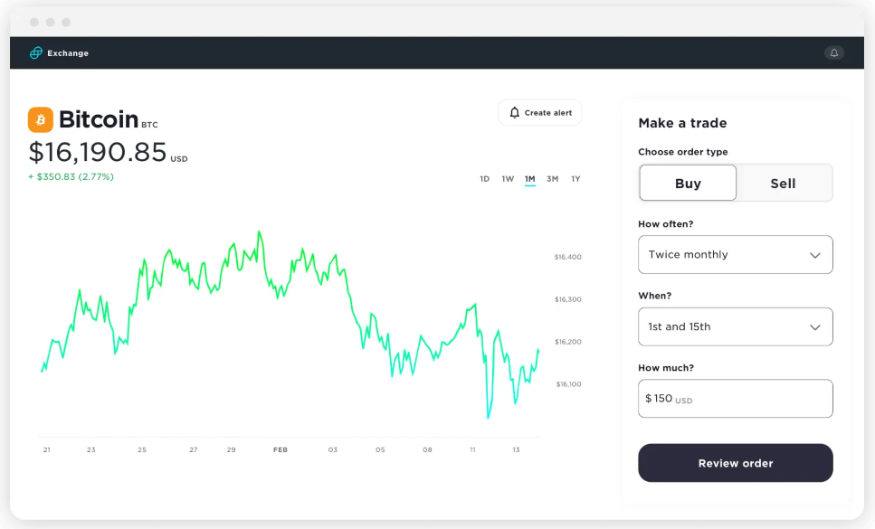 Alternatives to Coinbase - Gemini