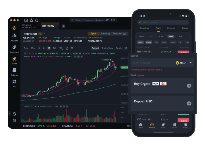 cryptocurrency trading app