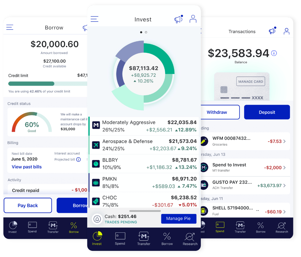 M1 Finance investing