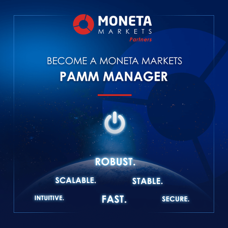 Moneta Markets PAMM platform