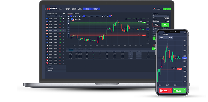 Moneta Markets trading