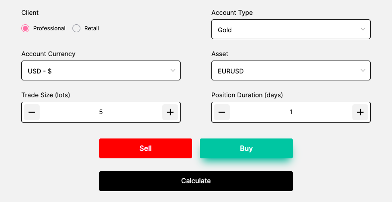 OBR Invest fees