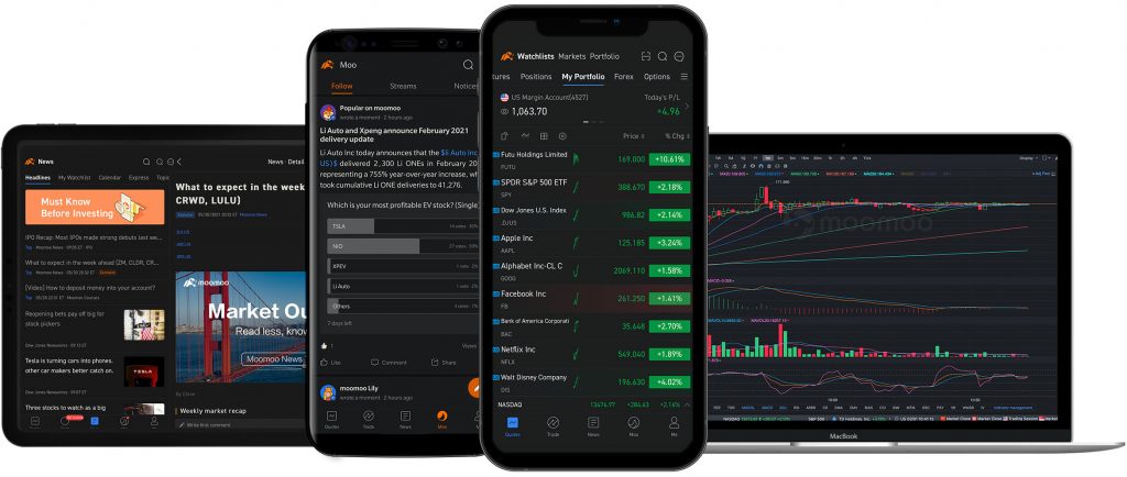Moomoo investing devices