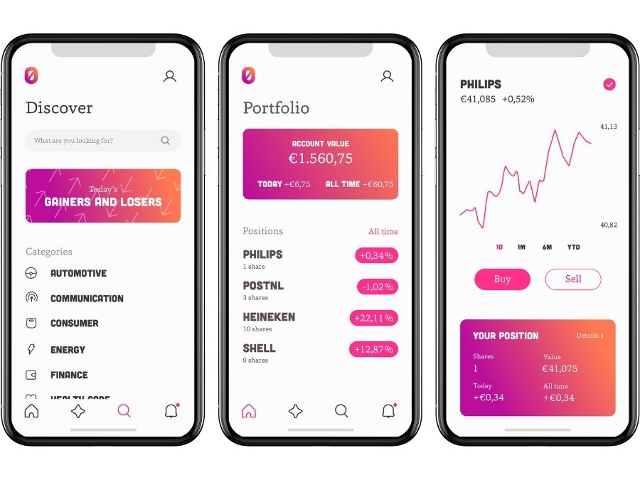 BUX Zero Trading Platform App