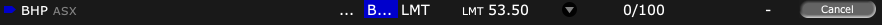 ASX order queue