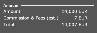 Euronext NV trade confirmation