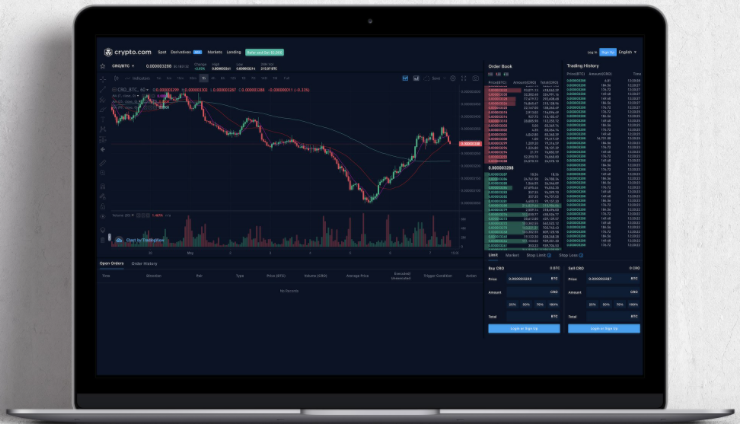 Crypto.com bitcoin and altcoin trading platform