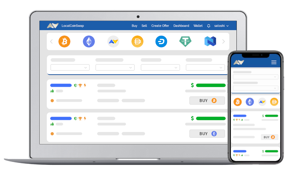 LocalCoinSwap p2p crypto trading platform