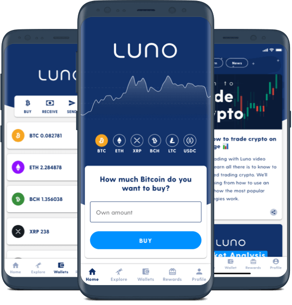 Luno desktop and mobie crypto trading exchange review 2021
