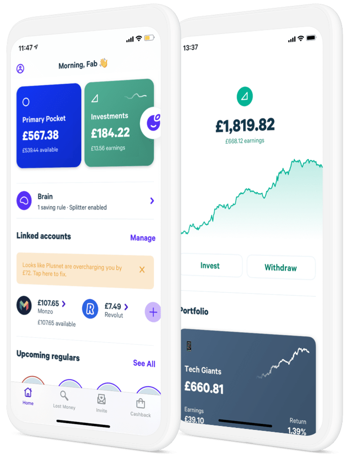 Plum Mobile Savings And Mutual Funds ETF Investments