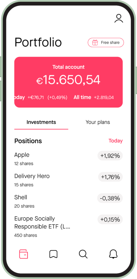 BUX fractional stock trading