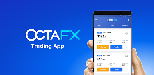 OctaFX iOS mobile app
