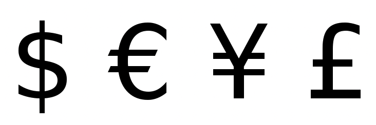 reserve currency symbols