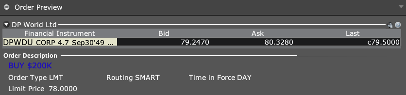 order preview
