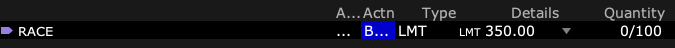 order queue Interactive Brokers