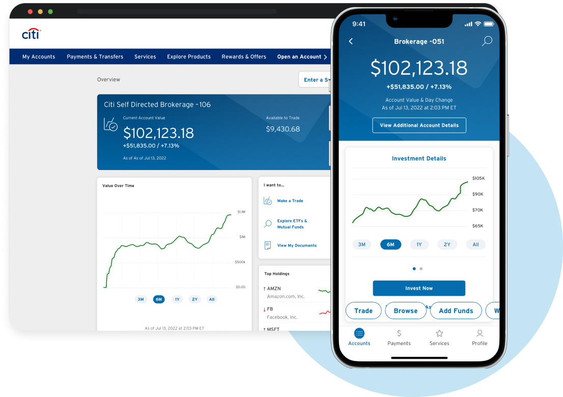 Citi Invest Dashboard