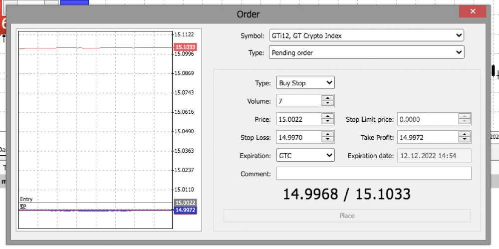 Global GT trading tutorial