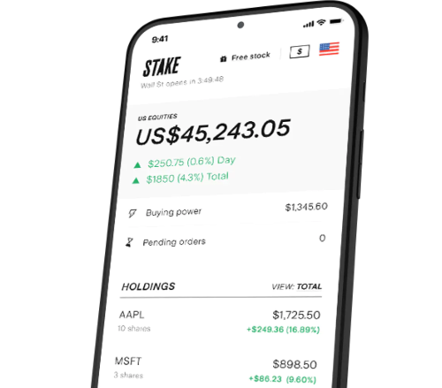 How to buy stocks on Stake app