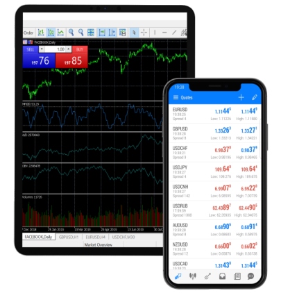 Errante mobile trading app