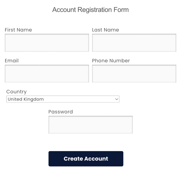 How to open a Golden Capital FX account