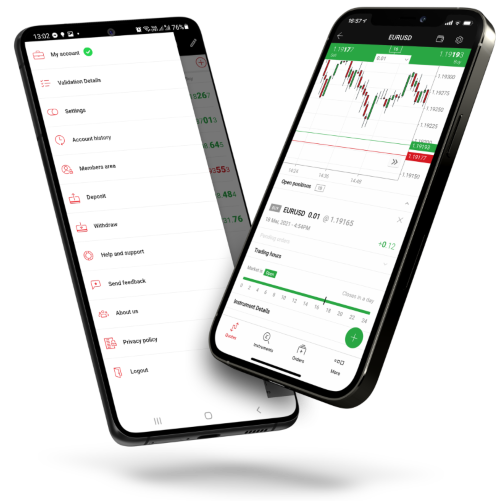 New XM trading app