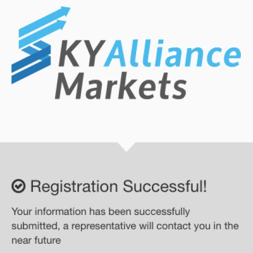 How to register for a Sky Alliance Markets account