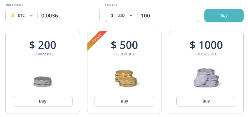 Buying Bitcoin on CEX.IO exchange