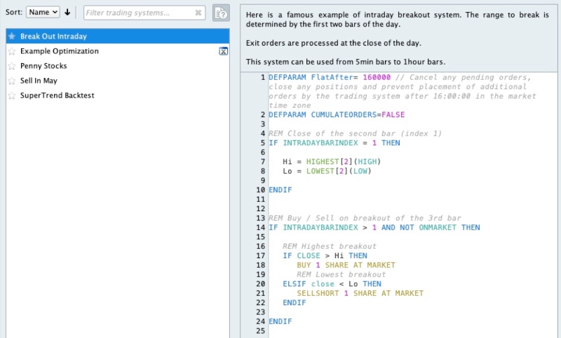 Running an EA on ProRealTime software