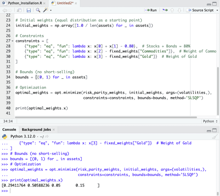All Weather Portfolio – Risk Parity (Example Portfolios + Coding Example)