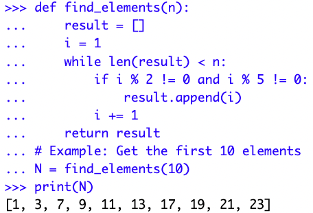 Quant interview trading guide coding example (find first N elements)