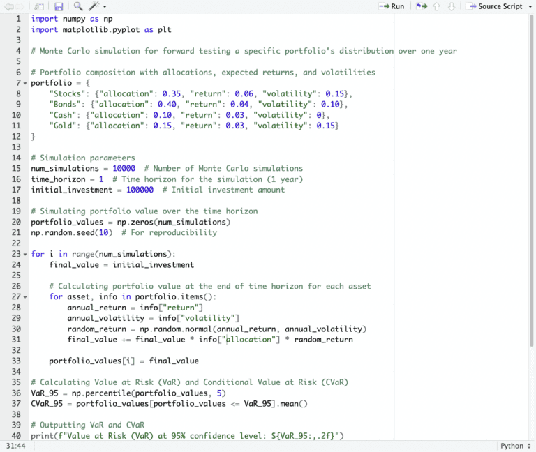 Python vs. C++ for Financial Algorithms