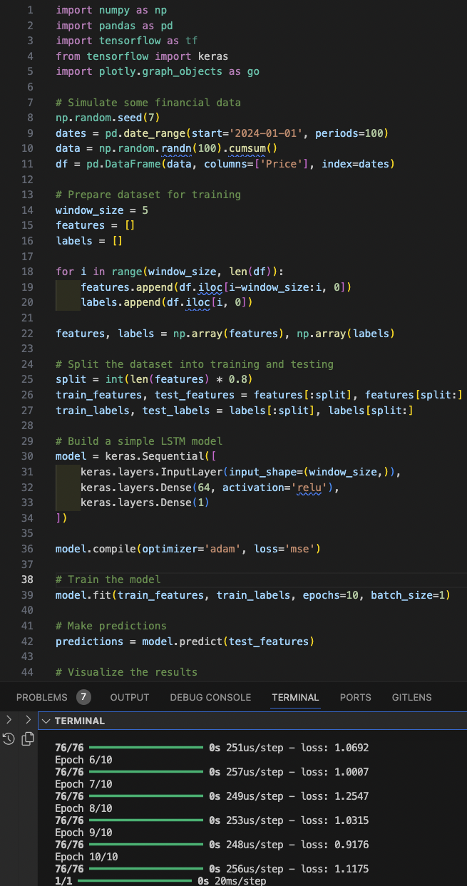 TensorFlow & Keras in Python for Neural Network Trading Strategy Development