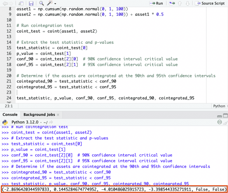 Asset Cointegration