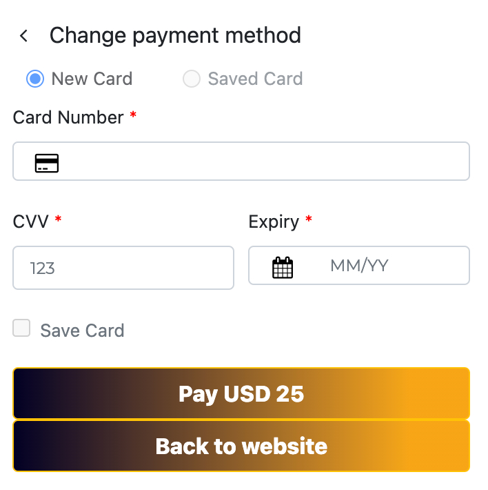 Making a deposit on Bullwaves platform