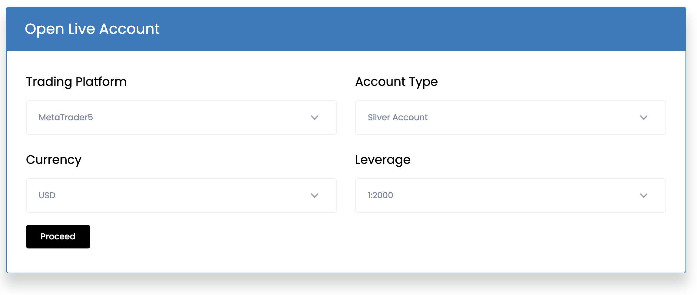 Registering for a Defcofx account
